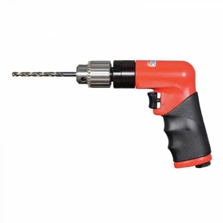 Sioux Tools Compact Pistol Drill, ToolKit Bare Tool, Series Signature SDR4P, 14 Chuck, Keyed Chuck, 500 RPM SDR4P5R2